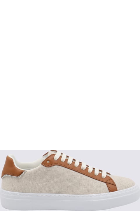 Fabiana Filippi for Women Fabiana Filippi Beige Cotton Sneakers