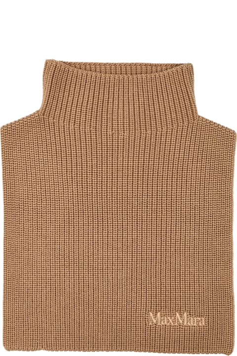 インテリア Max Mara Max Mara Orsola Wool Ribbed Neckwarmer