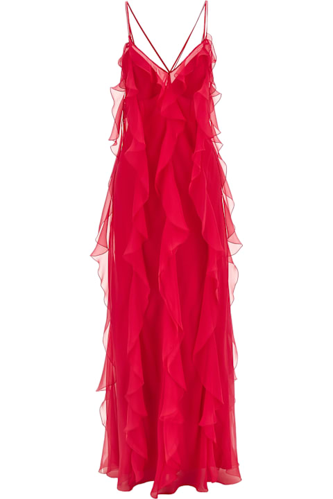 Alberta Ferretti Clothing for Women Alberta Ferretti Chiffon Dress