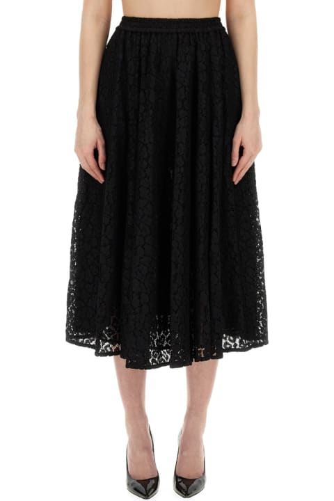 Michael Kors for Women Michael Kors Lace Longuette Skirt