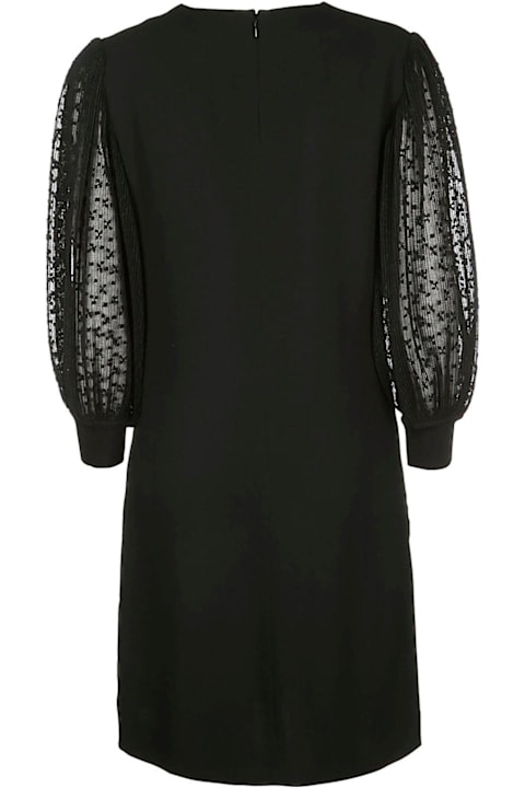 Homeware Givenchy Lace Sleeves Shift Dress