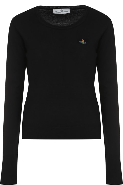 Clothing for Women Vivienne Westwood Bea Crew-neck Wool Sweater
