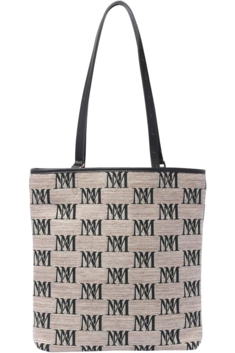 Max Mara Totes for Women Max Mara All-over Logo Patterned Shoulder Bag