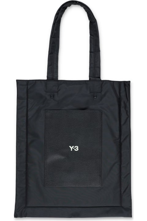 メンズ Y-3のトートバッグ Y-3 Lux Flat Tote Bag
