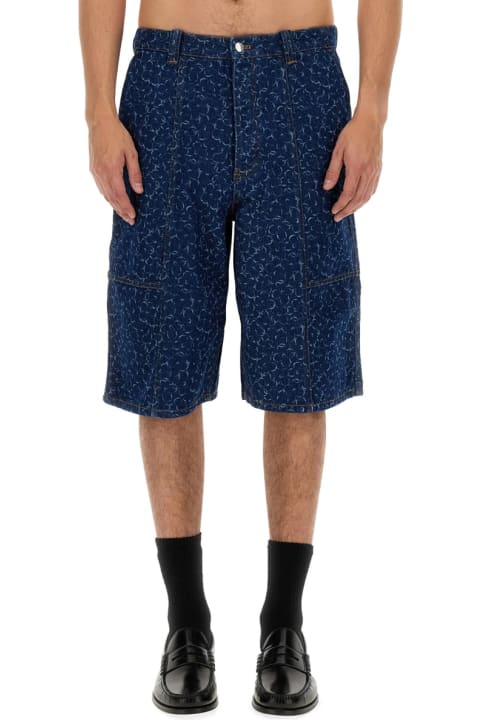 Homeware Maison Kitsuné Denim Bermuda Shorts