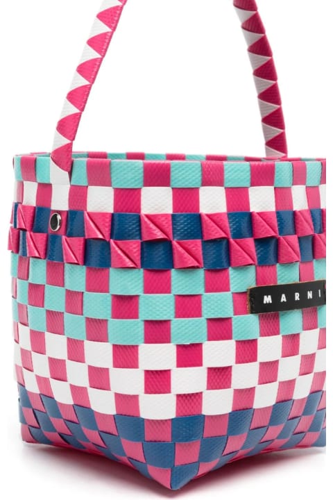 Accessories & Gifts for Girls Marni Mini Woven Bag With Application