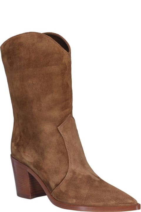 Fashion for Women Gianvito Rossi Denver Pointed-toe Boots