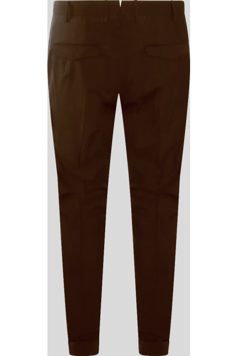 PT01 Clothing for Men PT01 Brown Wool Pants