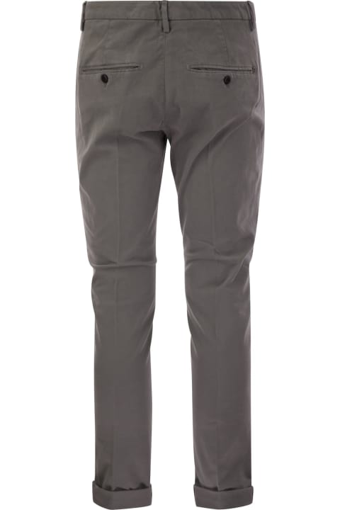 Fashion for Women Dondup Gaubert - Slim-fit Gabardine Trousers