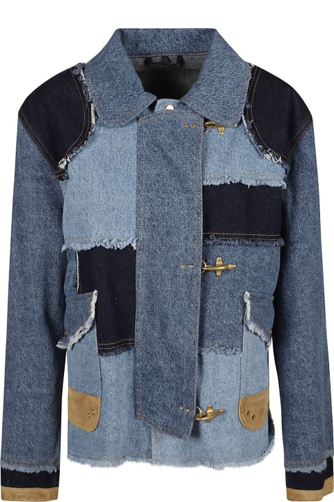 Fay for Women Fay Multi-patched Denim Jacket