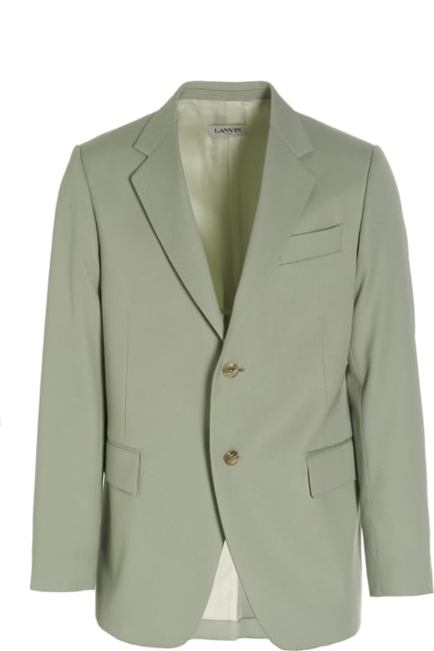 Lanvin Coats & Jackets for Men Lanvin Wool Single Breast Blazer Jacket