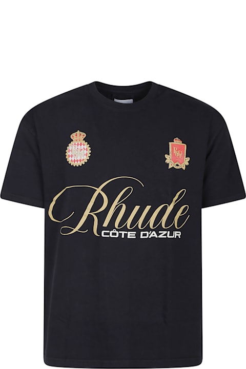 Rhude for Men Rhude Script Crest T-shirt