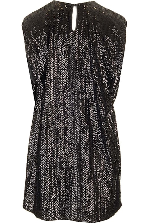 Golden Goose Full Sequins Short Dress