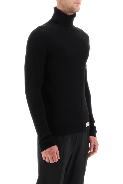 メンズ Balmainのウェア Balmain Turtleneck Sweater In Merino Wool