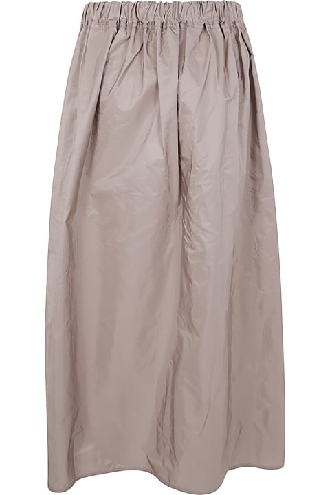 Quiet Luxury for Women Sofie d'Hoore Long Skirt Zippockets And Drawstring