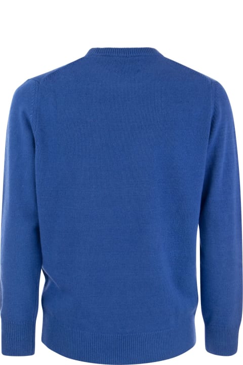 MC2 Saint Barth Sweaters for Men MC2 Saint Barth Aperol Spritz Wool And Cashmere Blend Jumper Sweater