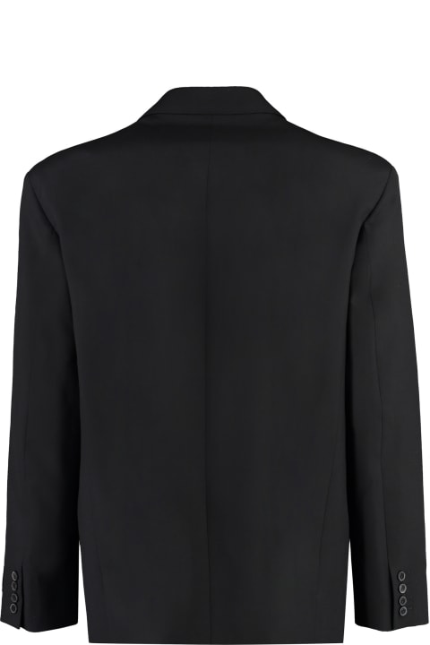 メンズ Valentinoのコート＆ジャケット Valentino Double-breasted Wool Blazer