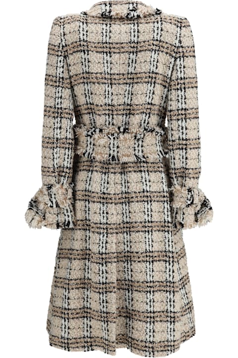 Burberry for Women Burberry Check Bouclé Coat