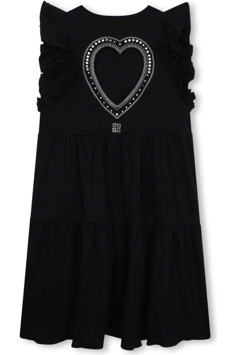 Givenchy for Girls Givenchy Dress With Rhinestones