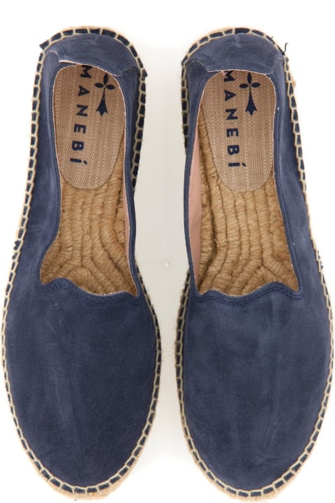 Wedges for Women Manebi Leather Espadrille