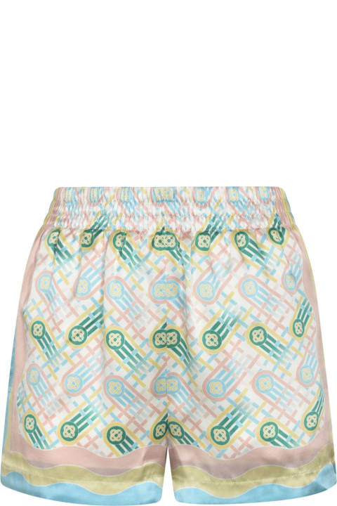 Casablanca Pants & Shorts for Women Casablanca Monogram Print Shorts