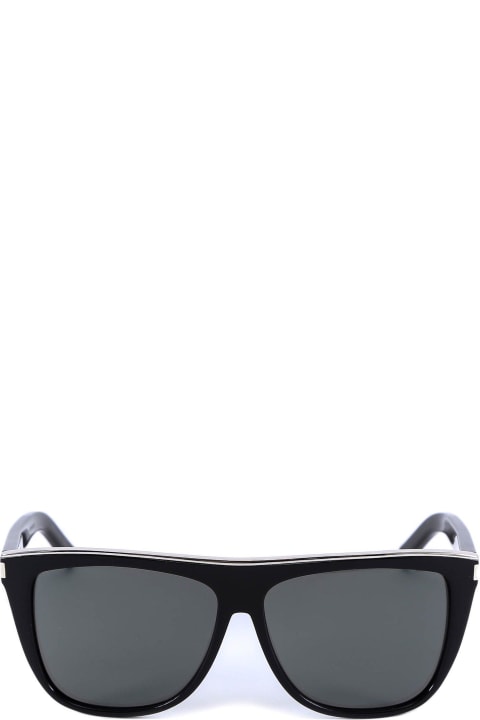Saint Laurent Eyewear for Women Saint Laurent 137 Devon Square Frame Sunglasses