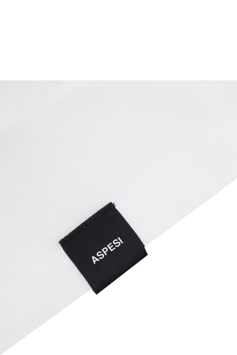 Aspesi T-Shirts & Polo Shirts for Girls Aspesi White Cropped Tanktop