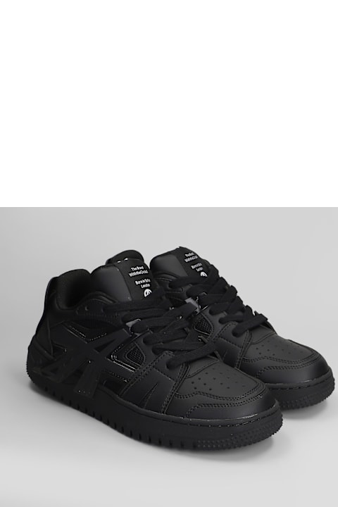 Acupuncture Sneakers for Men Acupuncture Lola Sneak Sneakers In Black Leather