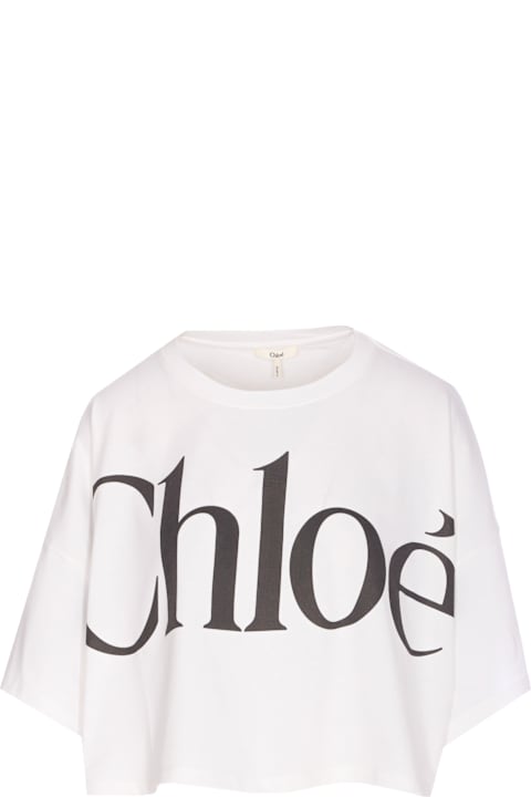 Chloé Topwear for Women Chloé Logo T-shirt