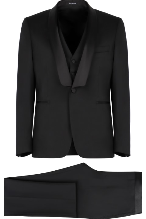 Tagliatore for Men Tagliatore Three-piece Wool Suit