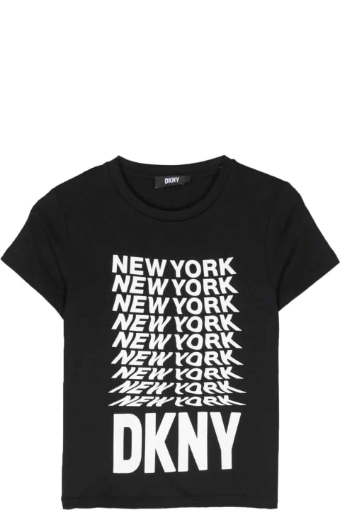 Fashion for Kids DKNY Black T-shirt Girl
