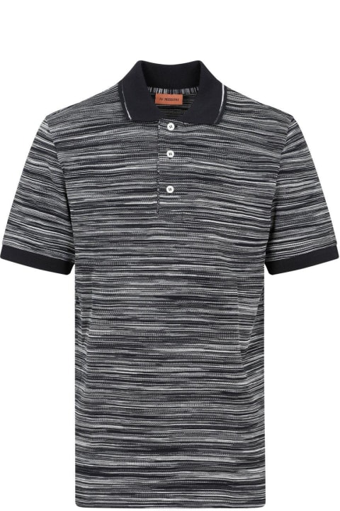 Missoni Shirts for Men Missoni Classic Collar Shortsleeved Polo Shirt