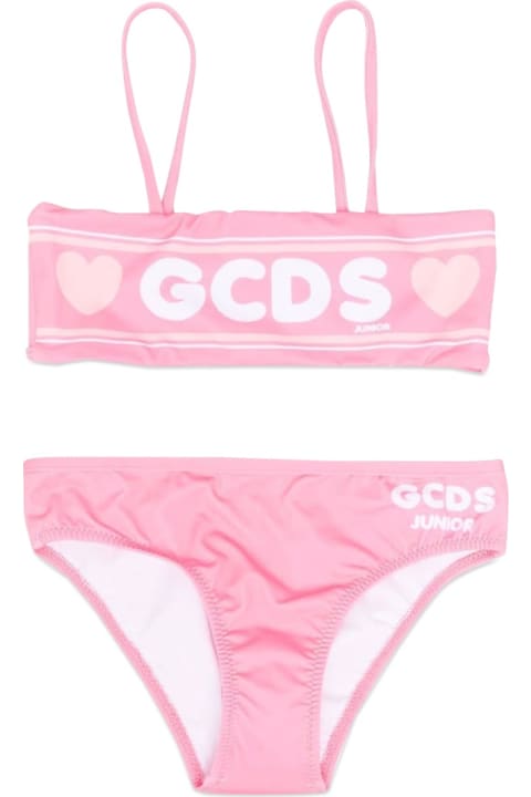 GCDS Mini Swimwear for Girls GCDS Mini 2 Piece Costume
