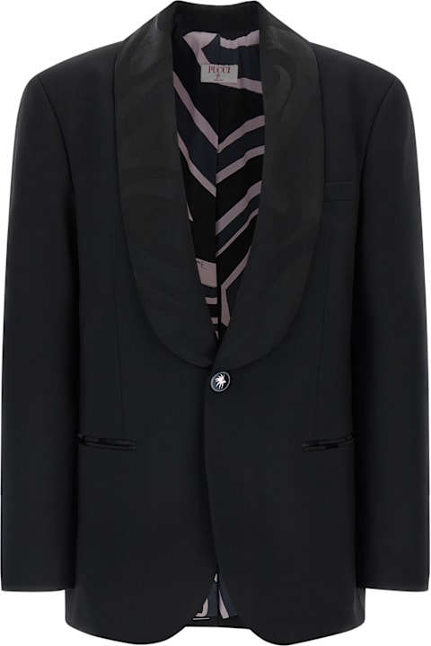 Homeware Pucci 'labirinto' Single-breasted Blazer