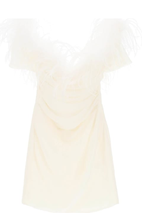 Giuseppe di Morabito Dresses for Women Giuseppe di Morabito Mini Dress In Poly Georgette With Feathers