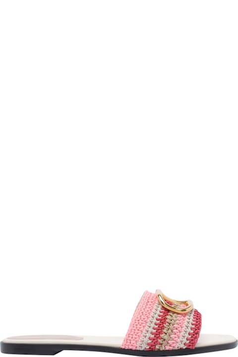 Valentino Garavani Sandals for Women Valentino Garavani Vlogo Signature Slide Sandals