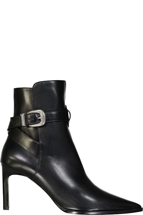 Celine for Women Celine Jodphur Leather Boots