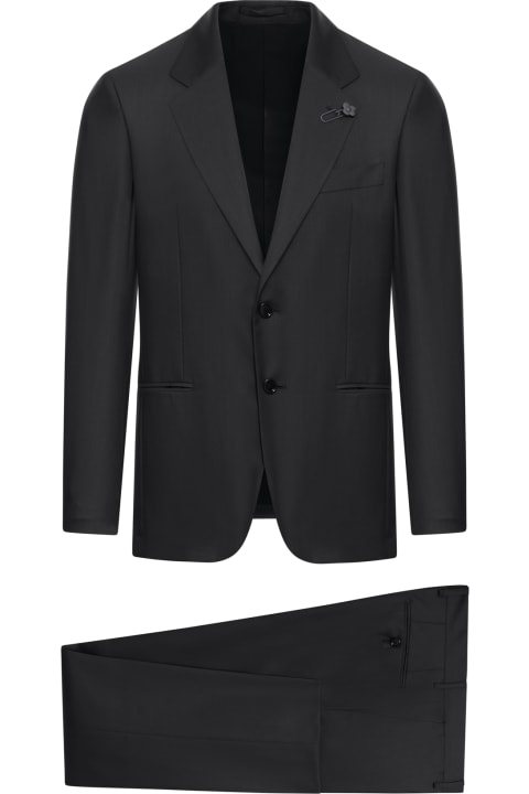 Suits for Men Lardini Abito Uomo Kosmo Drop 7 Reg