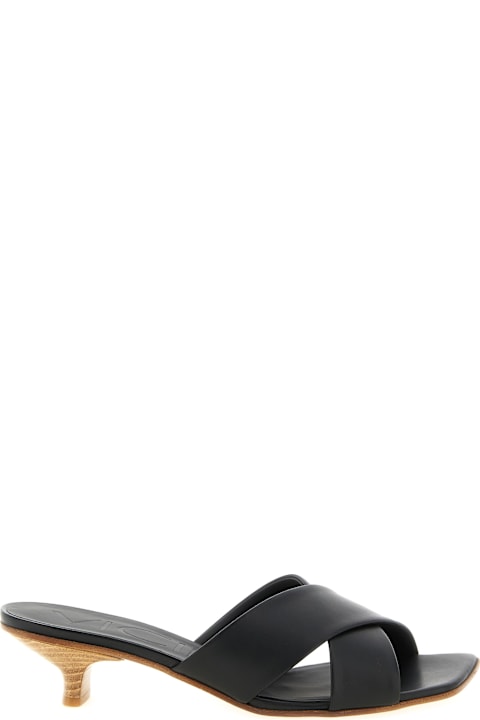 Vicini Leather Mules