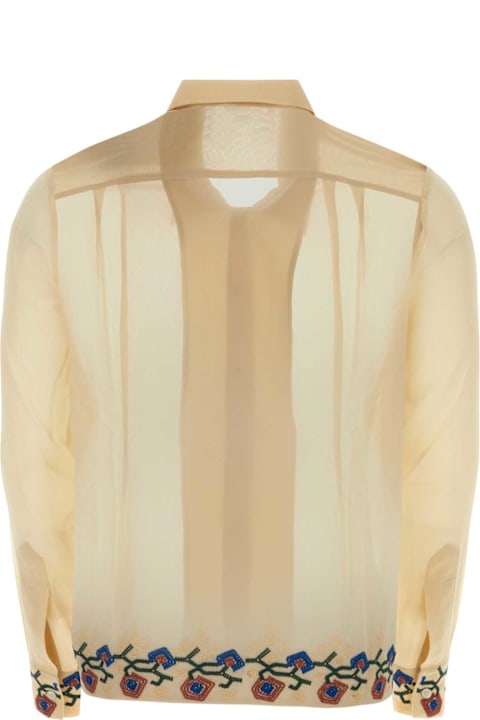 Bode for Men Bode Sand Silk Shirt