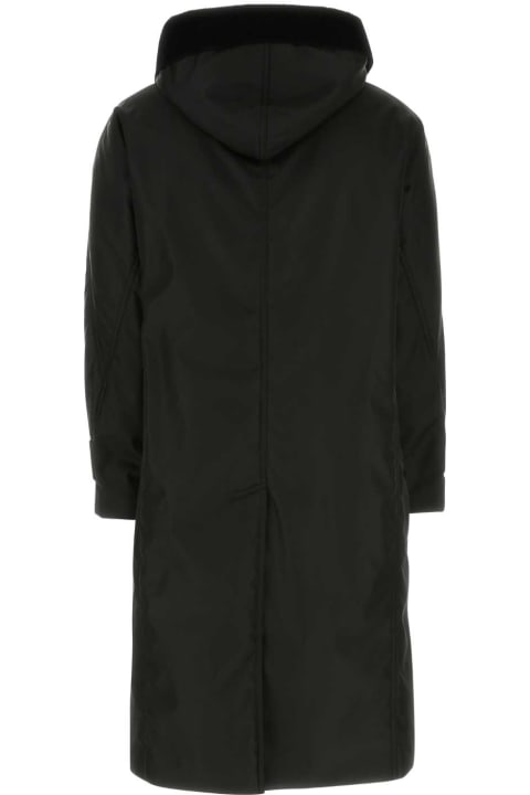 メンズ Burberryのコート＆ジャケット Burberry Black Nylon Padded Jacket