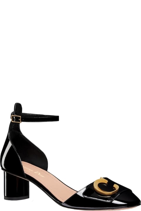 High-Heeled Shoes for Women Dior C'est Patent Leather Pumps