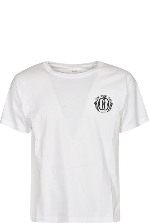 メンズ Ballyのトップス Bally Crowned Logo Print T-shirt