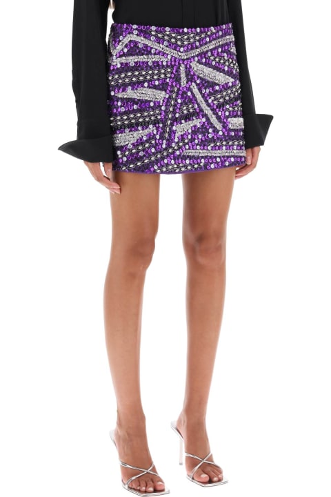 Fashion for Women Des Phemmes Miniskirt With Appliques
