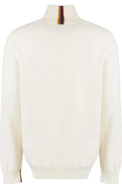 Paul Smith Sweaters for Men Paul Smith Cashmere Turtleneck Pullover