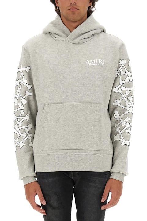 Sale for Men AMIRI Bones Stacked Hoodie