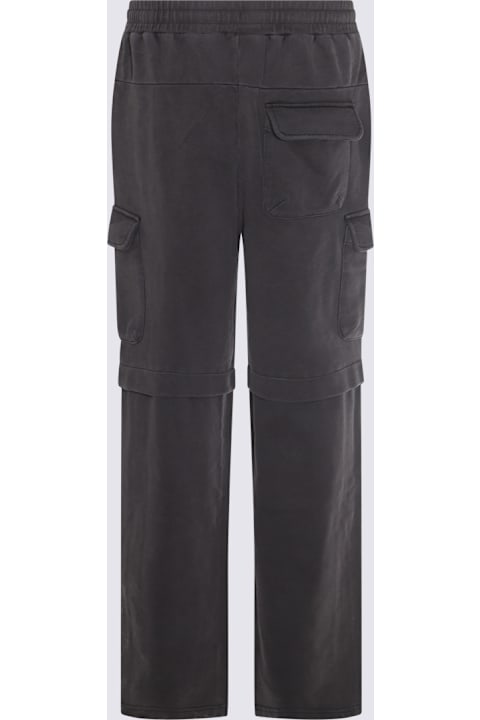 Daily Paper Pants for Men Daily Paper Black Cotton Pants