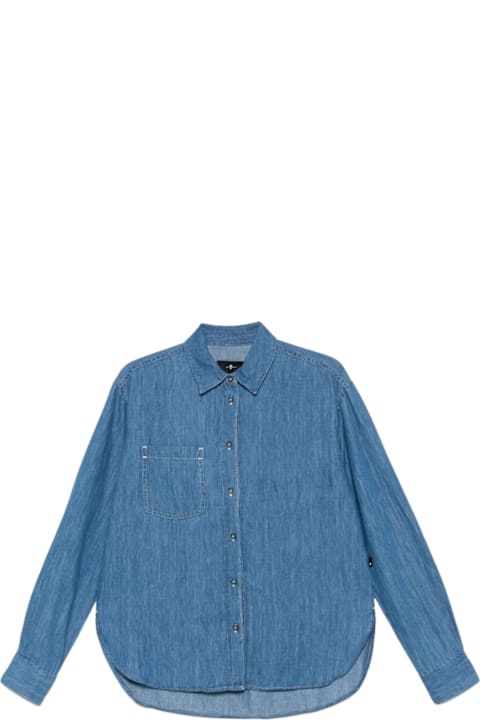 Homeware 7 For All Mankind Easy Shirt Icy