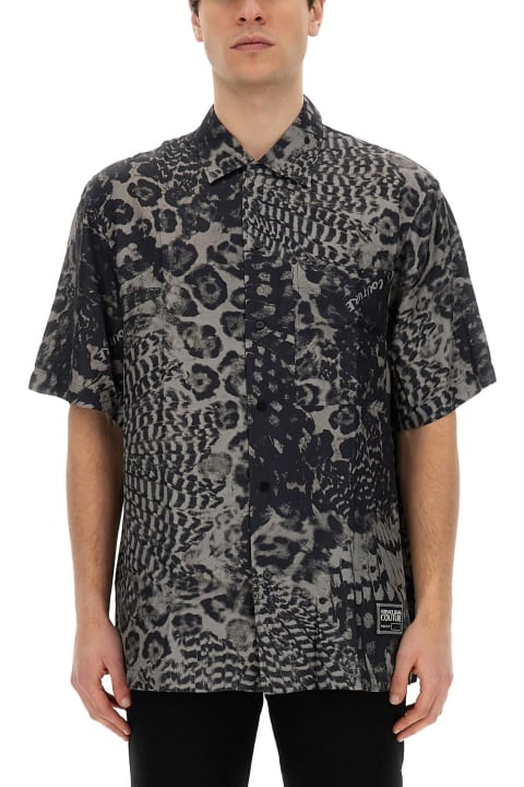 Versace Jeans Couture for Men Versace Jeans Couture Printed Shirt