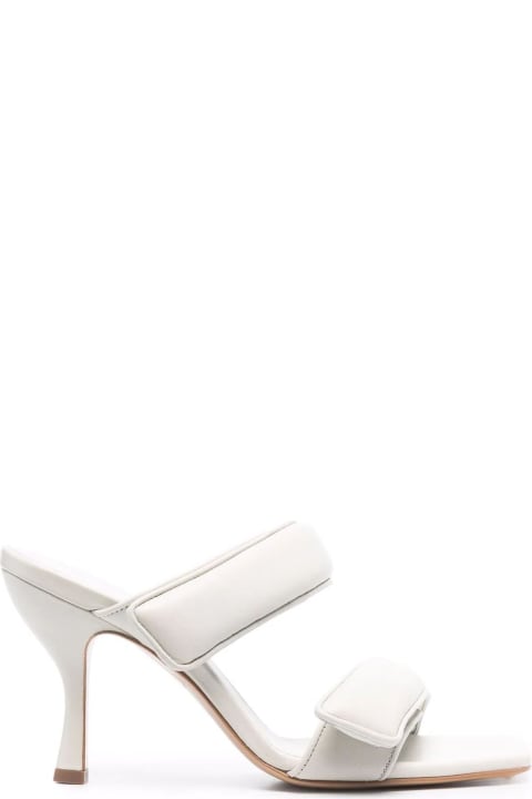 GIA BORGHINI for Women GIA BORGHINI White Leather Perni 03 Sandals